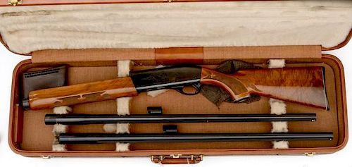 *Remington Model 1100 Shotgun with Two Barrels 