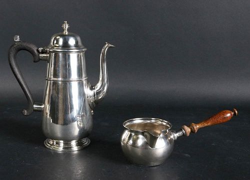 Cartier Sterling Silver Coffee Pot