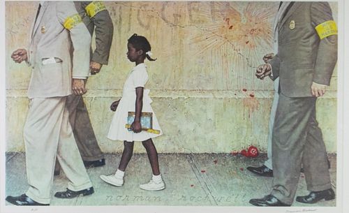 Norman Rockwell Collotype Ruby Bridges