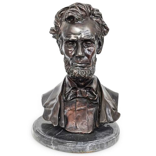 George E. Bissell (American, 1839) Abraham Lincoln Bronze
