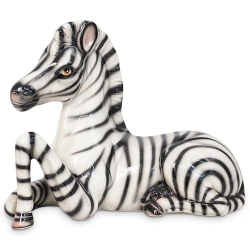 Italian Porcelain Zebra
