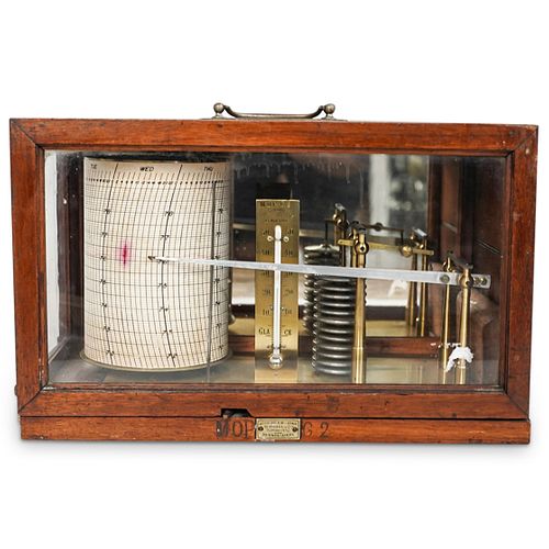 Buenos Aires Schnabl y Cia Seismograph Thermometer
