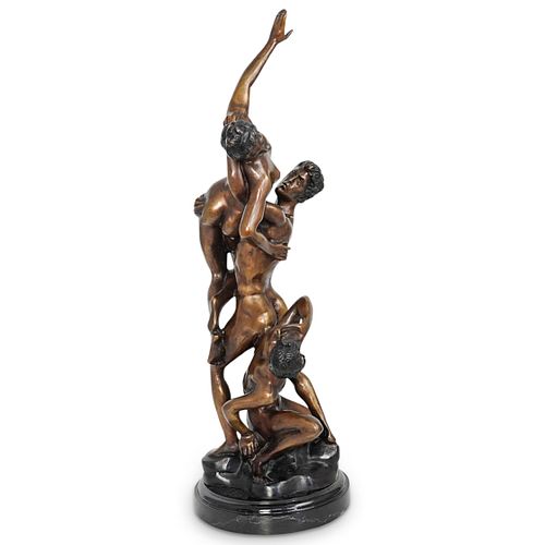 Figural Erotic Bronze Sculpture