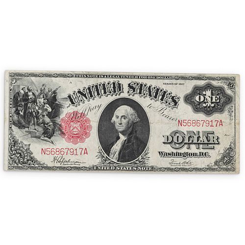 $1 US Legal Tender 1917 Note
