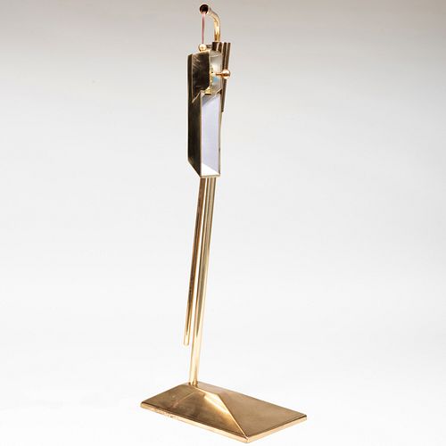 Stiffel Brass Adjustable Floor Lamp