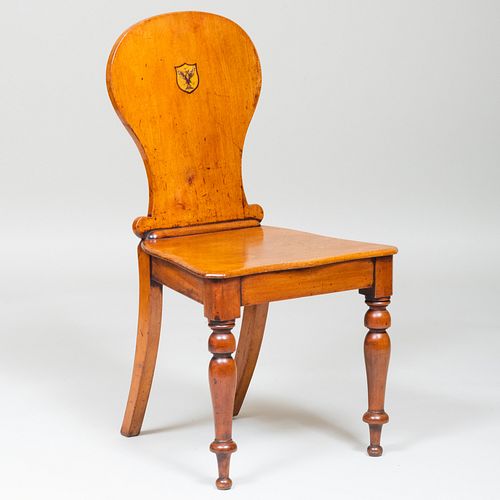 English Oak Hall Chair