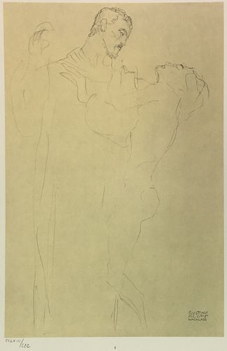 Gustav Klimt - Untitled Study (IX)