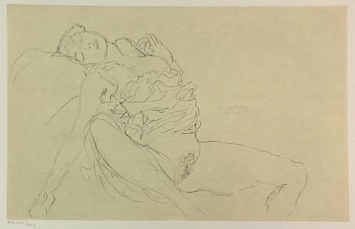 Gustav Klimt - Untitled Study (XXVI)