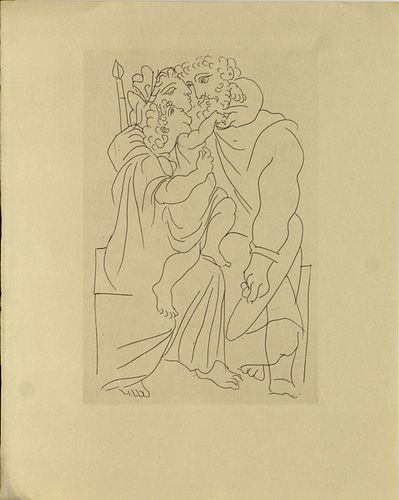 Pablo Picasso - Untited from "Lysistrata"