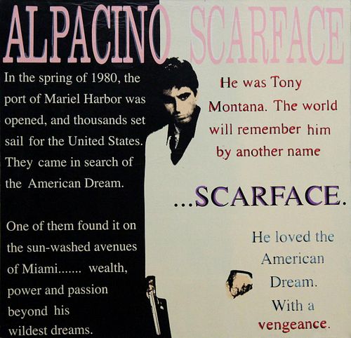 Steve Kaufman - Al Pacino as Scarface