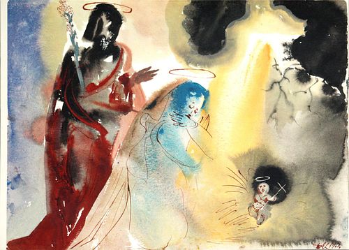 Salvador Dali - The Birth of Jesus