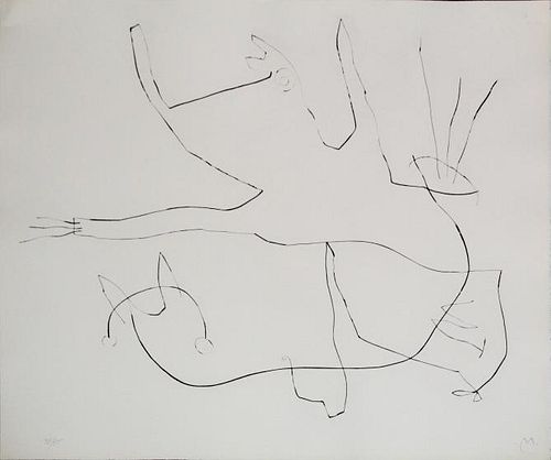 Joan Miro - Untitled XV from "Flux de l'Aimant"
