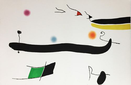 Joan Miro - XVII. Dupin 945