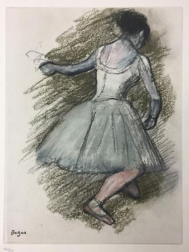 Edgar Degas - Untitled From the Danse Dessin