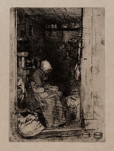 James Abbott McNeill Whistler - La Vielle aux Loques