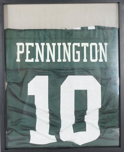 Chad Pennington's New York Jets Jersey