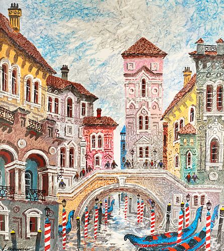 Anatole Krasnyansky Venice Color Serigraph