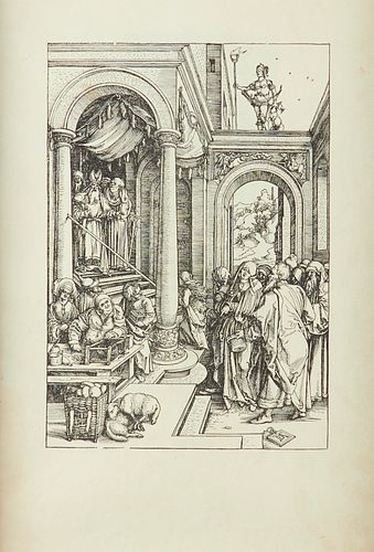 Albrecht Durer "The Presentation of the Virgin in the Temple" Woodcut