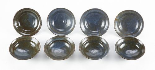 Set of 8 Warren MacKenzie Studio Ceramic Bowls - Marked