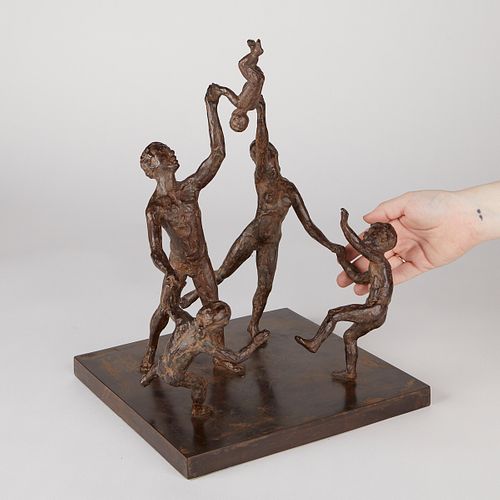 Paul Granlund "Family" Bronze Sculpture 1991