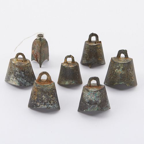 Grp: 7 Early Chinese Bronze Bells