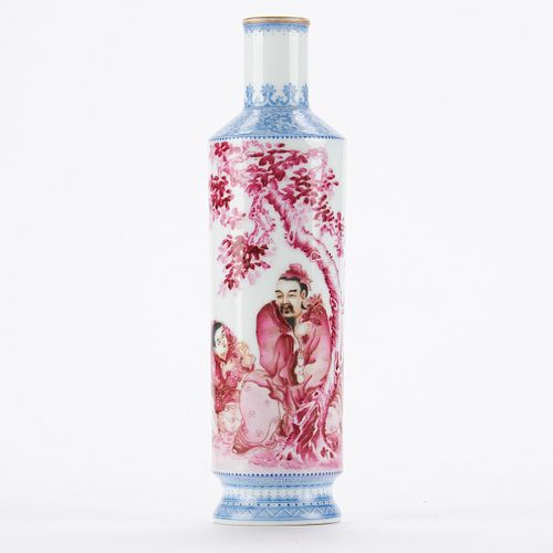 Chinese Porcelain Vase Wu Weiming