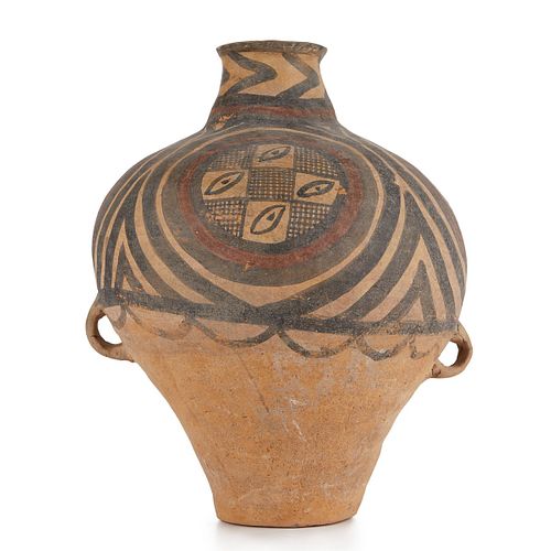 Chinese Neolithic Terracotta Banshan Pot Yangshao