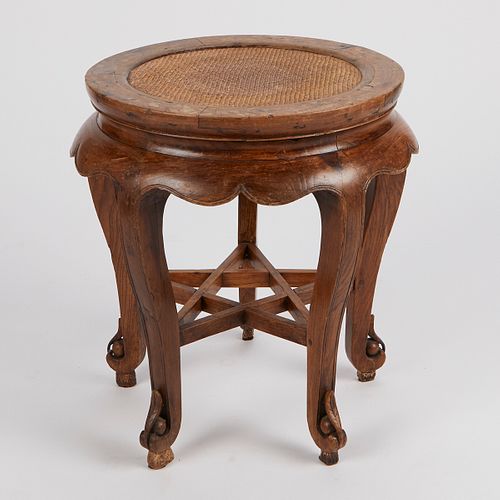 Chinese 5-Legged Wooden Stand