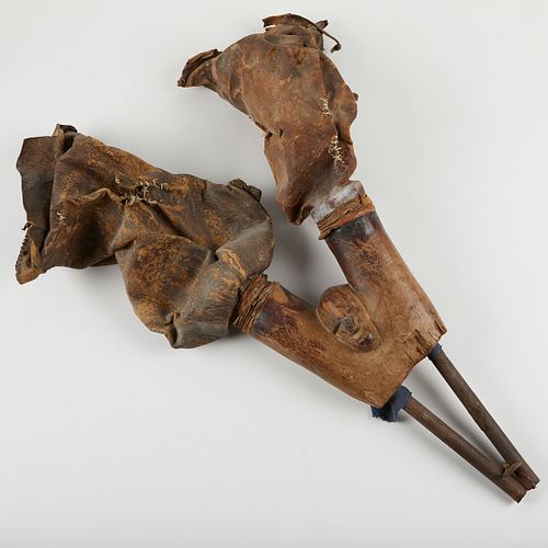 Bamana Bellows w/ Carved Face