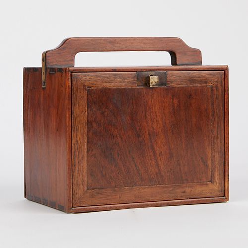 Chinese Huanghuali Rosewood Doctor's Box