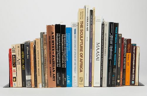 Lrg Grp: Books on Africa and African Art