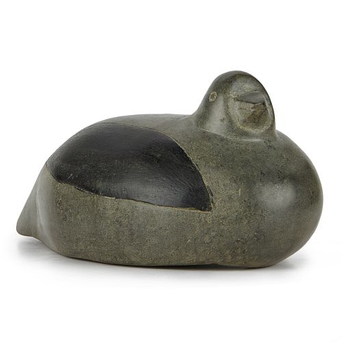 Inuit Puffin or Large Bird Stone Carving