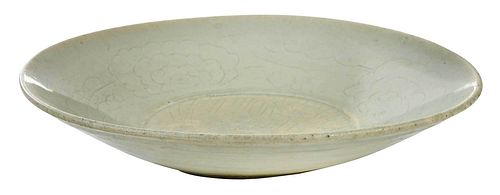 Chinese Celadon Glazed 'Fish' Bowl