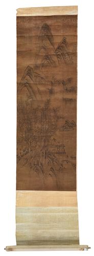 Classical Style Chinese School Scroll Painting