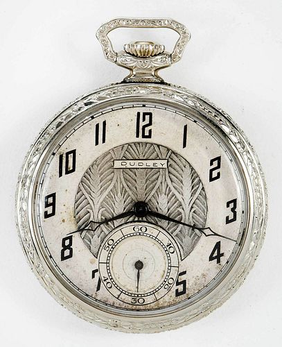 Dudley Watch Co. Masonic Pocket Watch