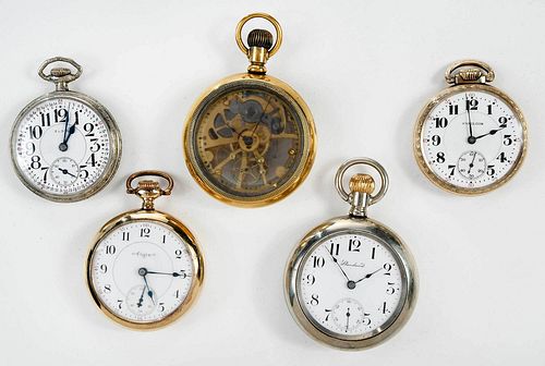 Five Pocket Watches 