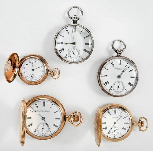 Five Pocket Watches