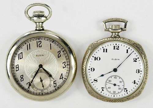 Two Elgin National Watch Co. Pocket Watches