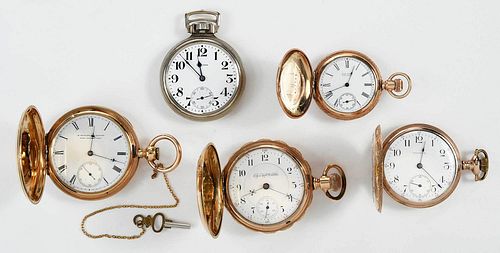 Five Pocket Watches 