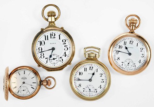 Four Pocket Watches