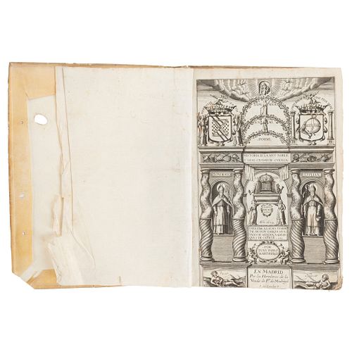 JUAN PABLO MÁRTIR RIZO HISTORIA DE LA MUY NOBLE Y LEAL CIUDAD DE CUENCA MADRID, 1629. 16 grabados intercalados | JUAN PABLO MÁRTIR RIZO HISTORIA DE LA