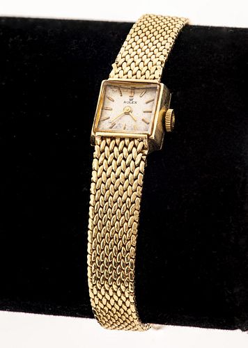 Vintage Rolex Ladies 14K Yellow Gold Dress Watch