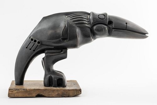 Alexandra Lazareff Modern Abstract Bird Bronze