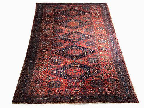 Turkish Ashfar Woven Carpet 13' 10" x 9' 1"