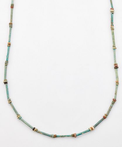 A NECKLACE OF RESTRUNG?EGYPTIAN FAIENCE BEADS, LATE PERIOD CIRCA 600-400 B.