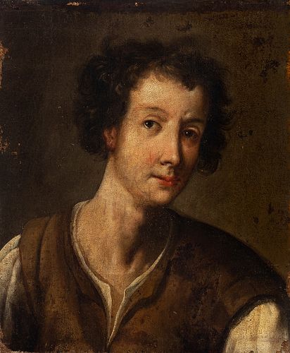 Spanish school; last quarter of the 17th century.
"Young man".
Oil on canvas. Relined