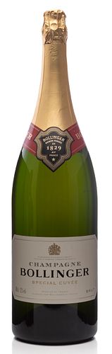 A Double Magnum bottle of Champagne Bollinger, Special Cuvée.
Category: brut champagne. AOC Champagne.
3 L.