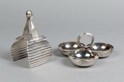 Christofle, Group of Two Silverplate Items