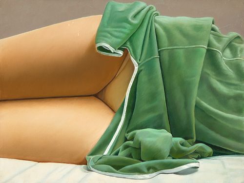 John Kacere, Green Slip - Yellow Panties, 1975