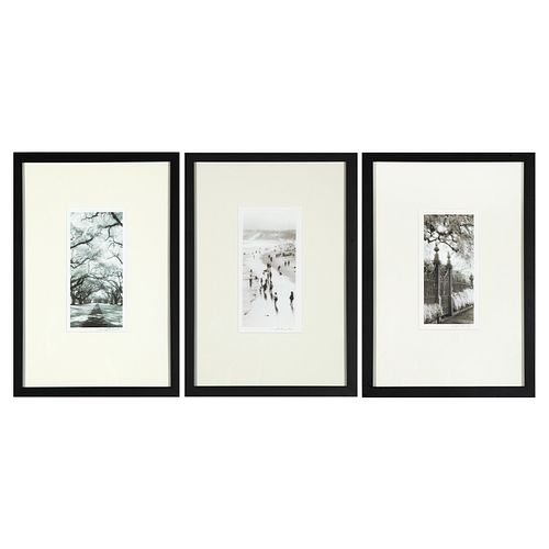 Thea Schrack, Group of Three Photographs